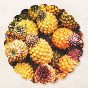 Dessous-de-verre En Papier Ananas