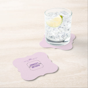 Dessous-de-verre En Papier Anniversaire de la princesse