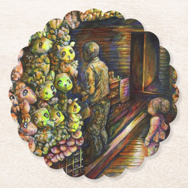 Dessous-de-verre En Papier Au nord du cirque (Devant)