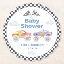 Baby shower Monster Truck Boy