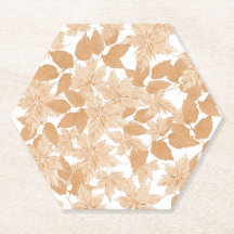 Baisse du Dessous de verre papier d'automne