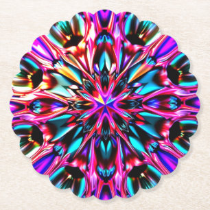 Dessous-de-verre En Papier Beau Dessous de verre de bijoux Kaleidoscope