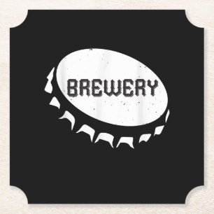 Dessous-de-verre En Papier Beer Lovers Brewery Beer Bottle Cap