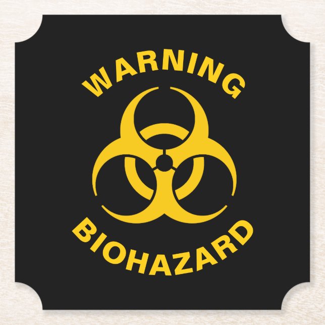Dessous-de-verre En Papier Biohazard icon (Devant)