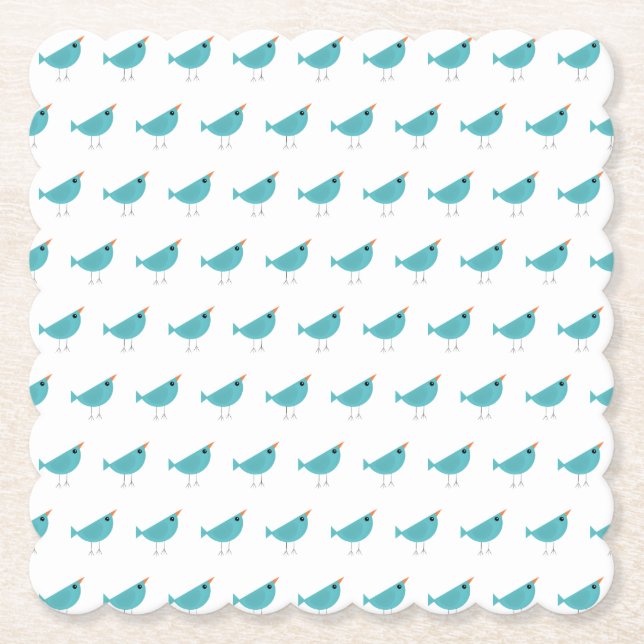 Dessous-de-verre En Papier Birdy (Devant)