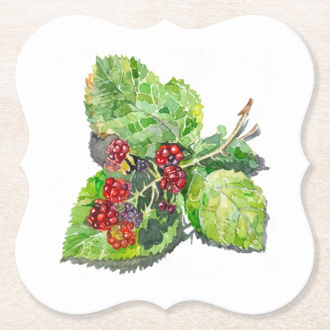 Dessous-de-verre En Papier BlackBerry (Devant)