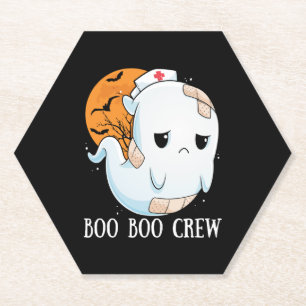 Dessous-de-verre En Papier Boo Boo Costume d'Halloween pour les infirmières R