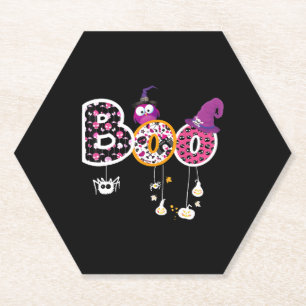 Dessous-de-verre En Papier Boo Halloween