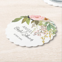 Bouquet floral de jardin printanier pour la douche