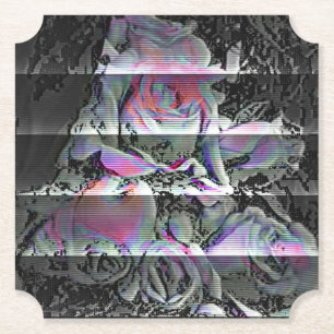 Dessous-de-verre En Papier Bouquet Techno  