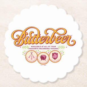 Dessous-de-verre En Papier BUTTERBEER™ Disponible dans les tavernes wizarding