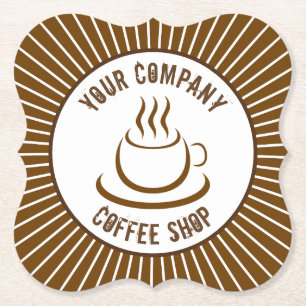 Dessous-de-verre En Papier Café