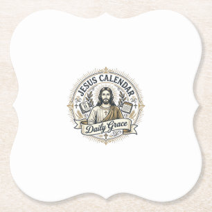Dessous-de-verre En Papier Calendrier Jésus Grâce quotidienne Calendrier Jésu