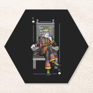 Dessous-de-verre En Papier Carte King