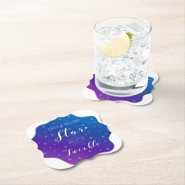 Dessous-de-verre En Papier Catch a Falling Star (En situation)