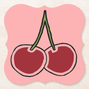 Dessous-de-verre En Papier Cerises