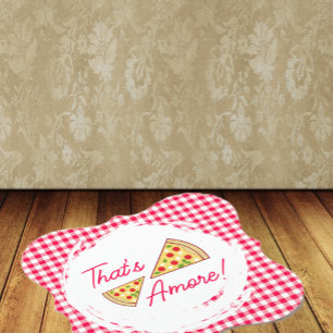 Dessous-de-verre En Papier C'est l'Amour Enterrement de Vie de Jeune Fille