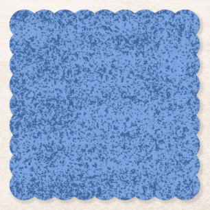 Dessous-de-verre En Papier Chaos Point Bleu