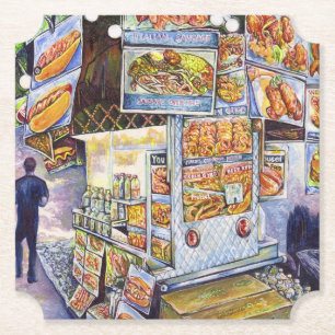 Dessous-de-verre En Papier Charge de travail artistique extraordinaire