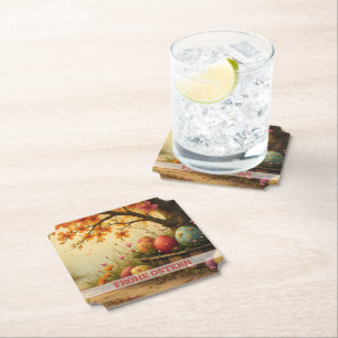 Dessous-de-verre En Papier Charme de la floraison printanière avec splendeur 