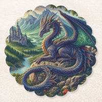 Château du Dragon médiéval coloré