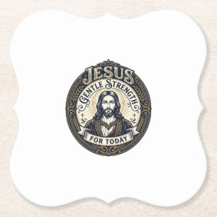 Dessous-de-verre En Papier Chemise de soignant pour la mémoire de Jésus Alzhe
