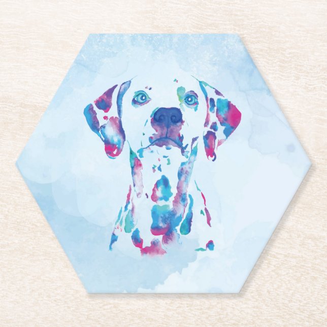 Dessous-de-verre En Papier Chien (Devant)
