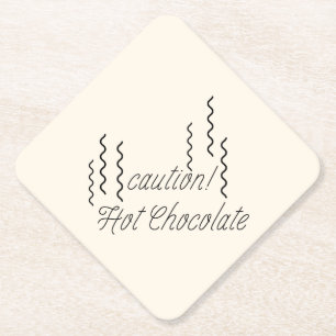 Dessous-de-verre En Papier Chocolat chaud Mikitiez Noël mashmello chaud