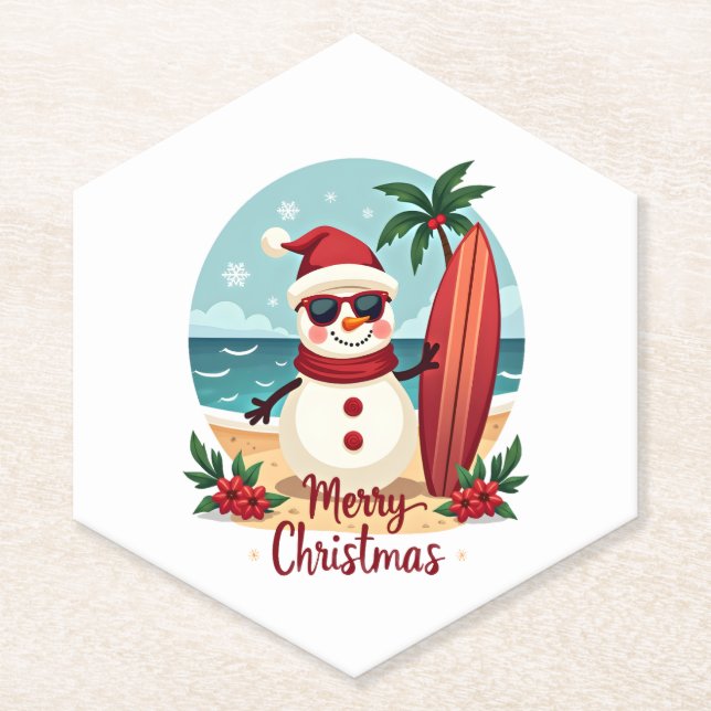 Dessous-de-verre En Papier christmas (Devant)