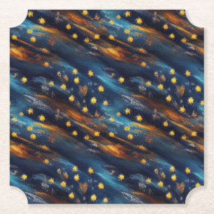 Dessous-de-verre En Papier Ciel des étoiles