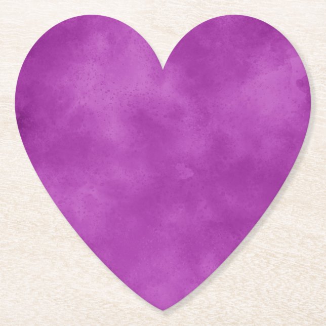 Dessous-de-verre En Papier Ciel violet (Devant)