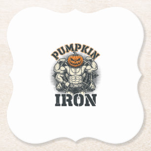 Dessous-de-verre En Papier Citrouille Fer Vintage Bodybuilding Design Hallowe