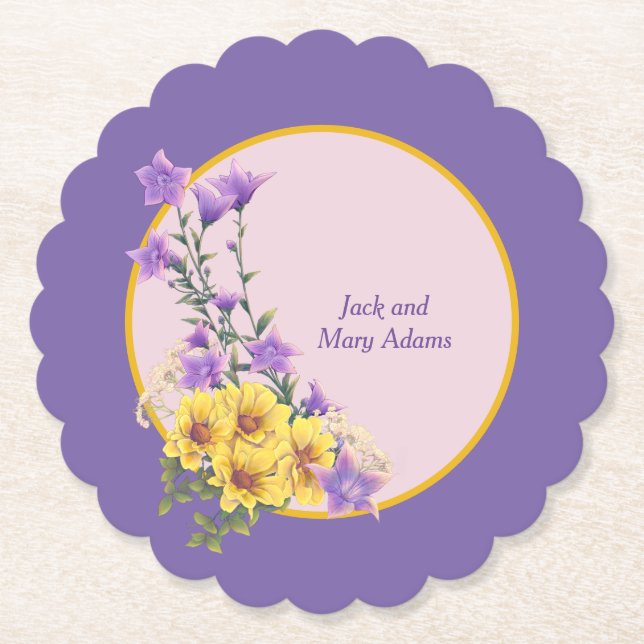 Dessous-de-verre En Papier Collection Spring Garden (Devant)