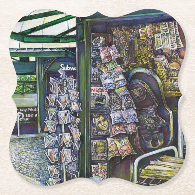 Dessous-de-verre En Papier Comment Est-Ce Qu'Une Image, Sans imagination ? (Devant)