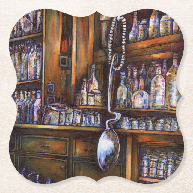 Dessous-de-verre En Papier Compris implicitement (Devant)