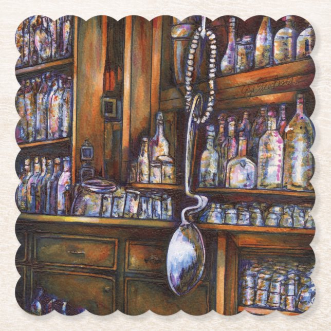 Dessous-de-verre En Papier Compris implicitement (Devant)