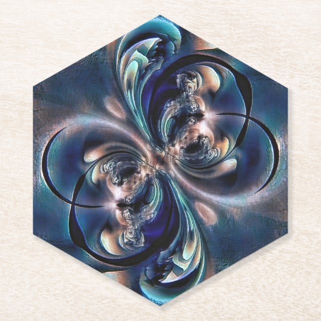 Dessous-de-verre En Papier Conception (Devant)