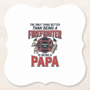 Dessous-de-verre En Papier Conception de t-shirt avec gravure vintage Papa po