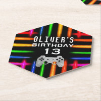 Contrôleur de jeu vidéo Neon Jeu fête d'anniversai