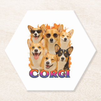 Dessous-de-verre En Papier Copie Corgi