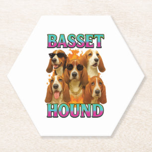 Dessous-de-verre En Papier Copie de la chaîne Basset