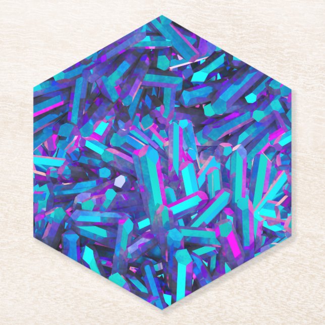 Dessous-de-verre En Papier cortex de cristal : (Devant)