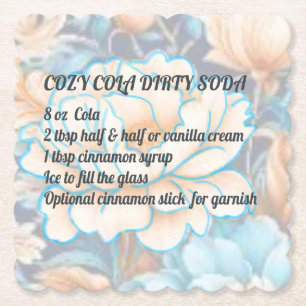 Dessous-de-verre En Papier Cosy Cola Dirty Soda Dessous de verre