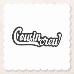 Dessous-de-verre En Papier Cousin Crew