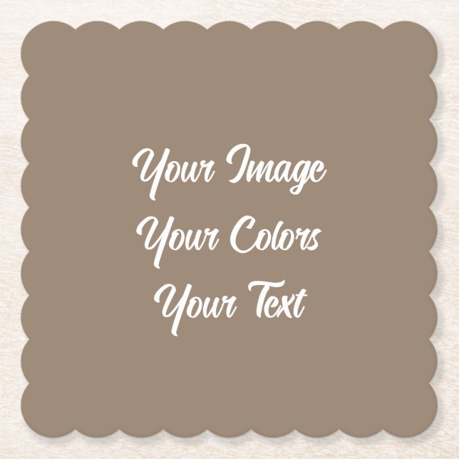 Dessous-de-verre En Papier Créez les vôtres (Devant)