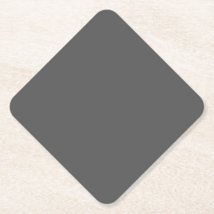 Dessous-de-verre En Papier Créez Votre Propre Conception Personnalisée Gris F