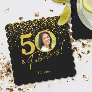 Dessous-de-verre En Papier Créez votre propre photo de birthday fabuleuse