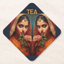 Cueilleuse de thé indienne sulfureuse