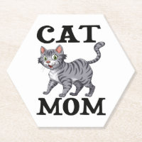 Cute Tiger Chat Maman Cadeau Funny Kitty Cartoon C