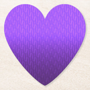 Dessous-de-verre En Papier Dégradé du lilas néon.